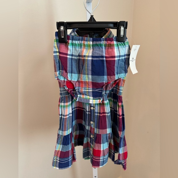 Polo RL sleeveless fit-and-flare tiered dress with matching bloomers. - Picture 4 of 8